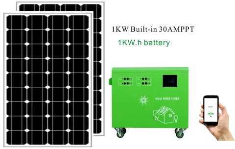 1000W-4000W All in one solar power solar generator